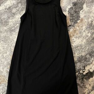 Casual Black Sleeveless Dress